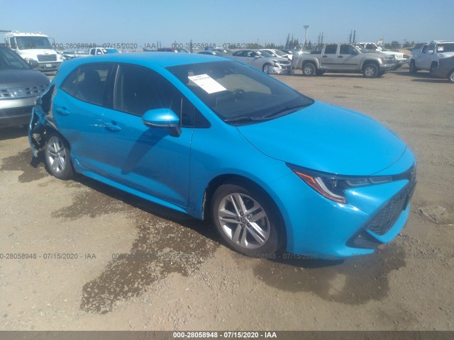 TOYOTA COROLLA HATCHBACK 2019 jtnk4rbe4k3001191