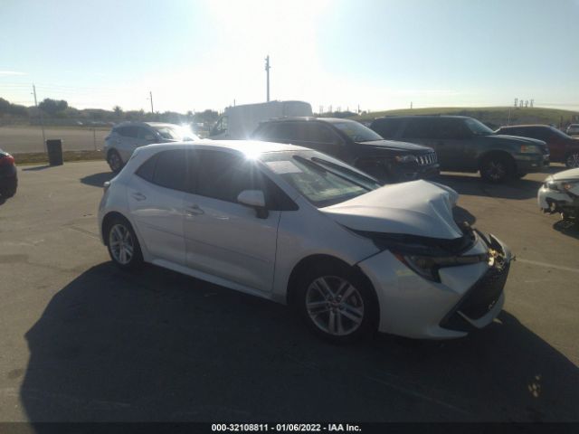 TOYOTA COROLLA HATCHBACK 2019 jtnk4rbe4k3002499