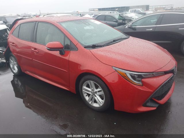 TOYOTA COROLLA 2019 jtnk4rbe4k3015687