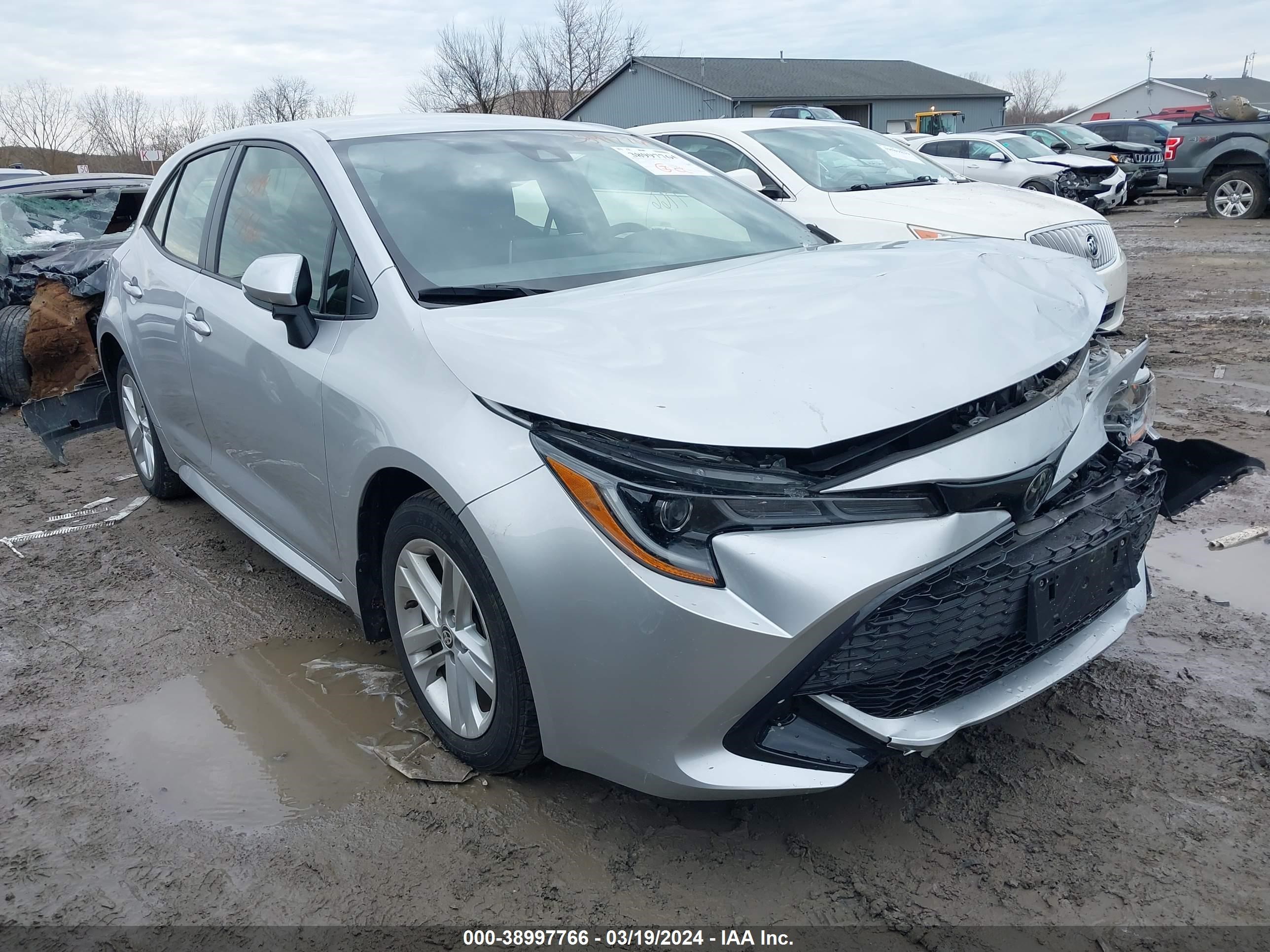 TOYOTA COROLLA 2019 jtnk4rbe4k3017598