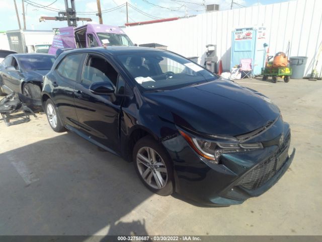 TOYOTA COROLLA HATCHBACK 2019 jtnk4rbe4k3048169