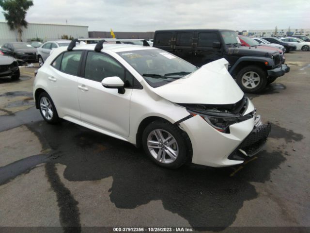 TOYOTA COROLLA HATCHBACK 2019 jtnk4rbe4k3057213