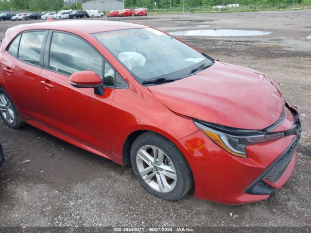 TOYOTA COROLLA 2019 jtnk4rbe4k3063996