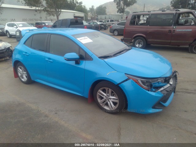 TOYOTA COROLLA HATCHBACK 2019 jtnk4rbe5k3001507