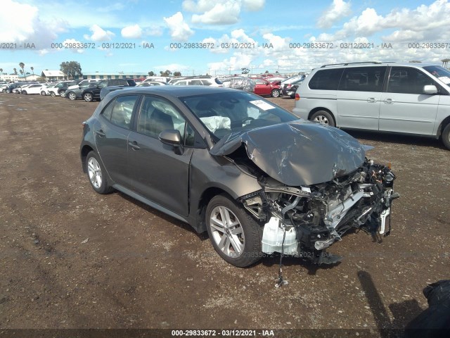 TOYOTA COROLLA HATCHBACK 2019 jtnk4rbe5k3028707