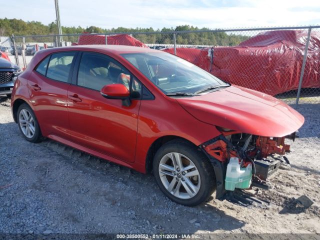 TOYOTA COROLLA 2019 jtnk4rbe5k3044986