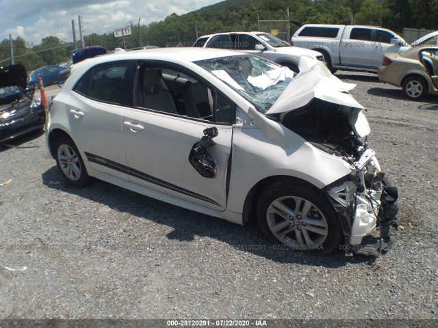 TOYOTA COROLLA HATCHBACK 2019 jtnk4rbe6k3016310