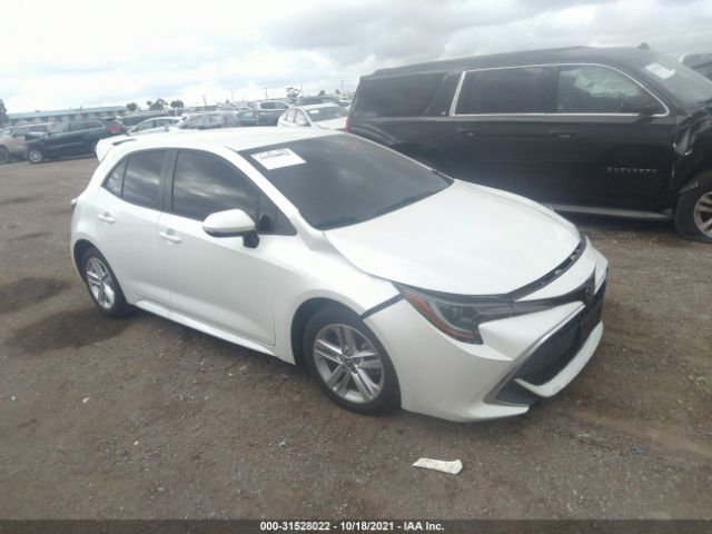 TOYOTA COROLLA HATCHBACK 2019 jtnk4rbe6k3022060