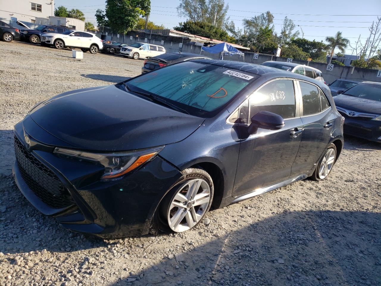 TOYOTA COROLLA 2019 jtnk4rbe6k3032975