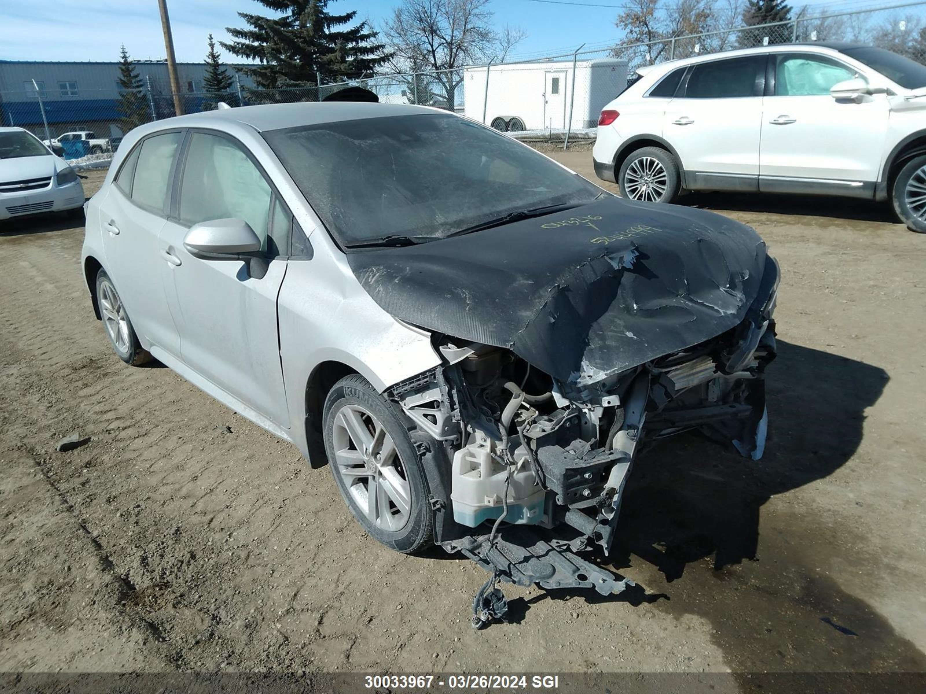 TOYOTA COROLLA 2019 jtnk4rbe6k3043216