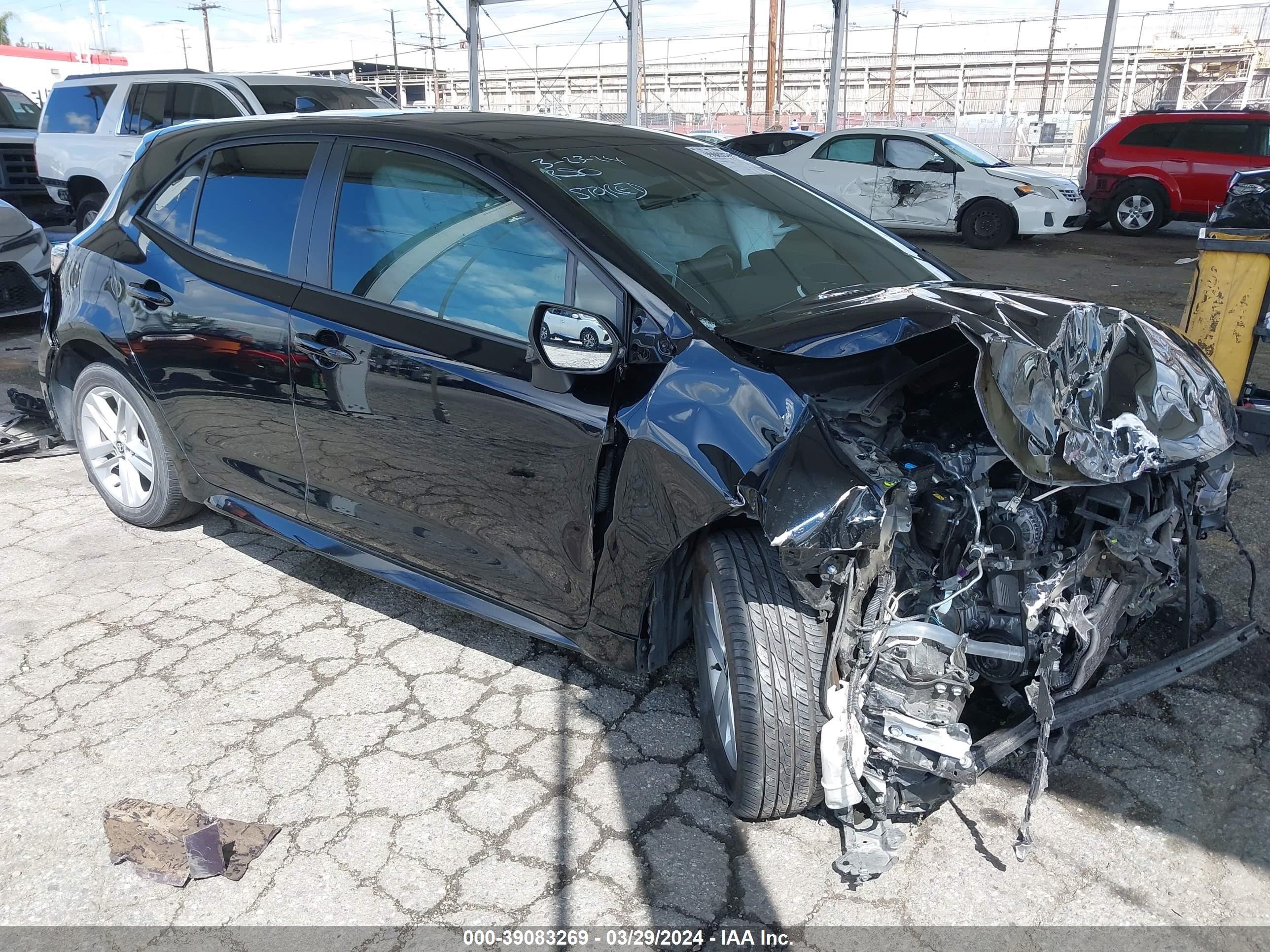 TOYOTA COROLLA 2019 jtnk4rbe6k3067550