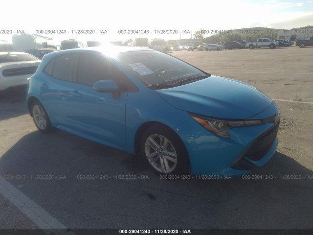 TOYOTA COROLLA HATCHBACK 2019 jtnk4rbe7k3012007