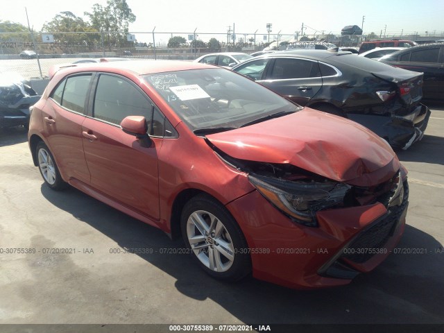 TOYOTA COROLLA HATCHBACK 2019 jtnk4rbe7k3038462