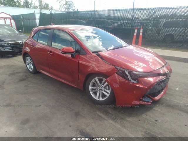 TOYOTA COROLLA HATCHBACK 2019 jtnk4rbe7k3059232