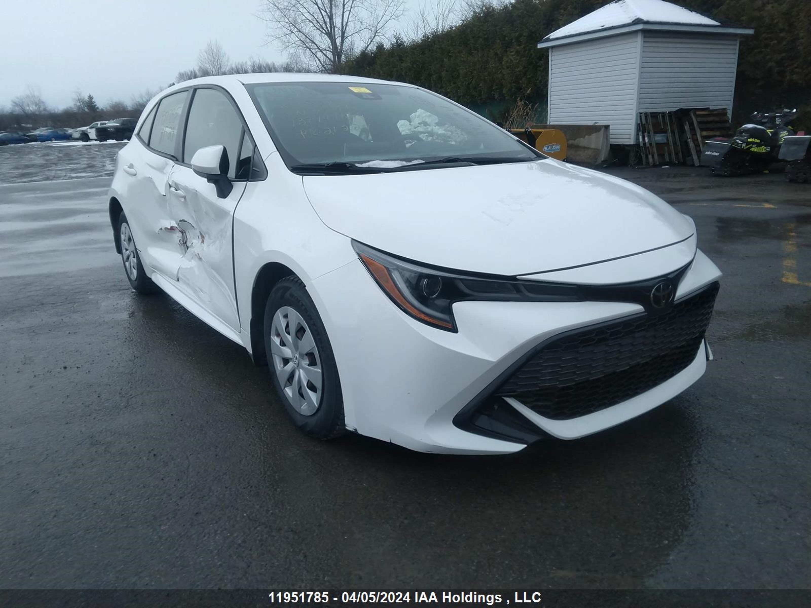 TOYOTA COROLLA 2020 jtnk4rbe7l3102517