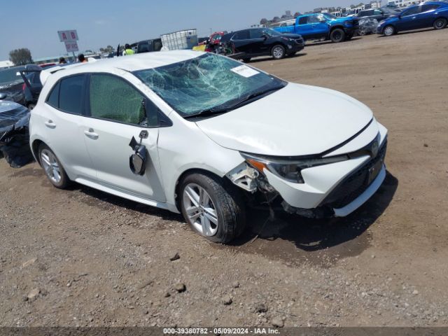 TOYOTA COROLLA 2019 jtnk4rbe8k3007172