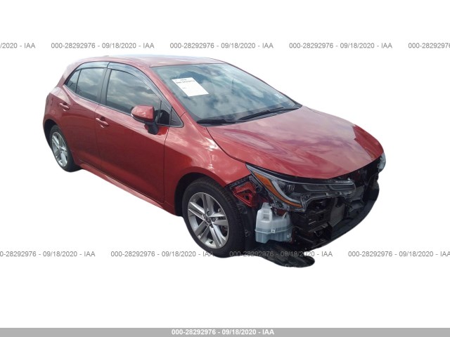 TOYOTA COROLLA HATCHBACK 2019 jtnk4rbe8k3039927