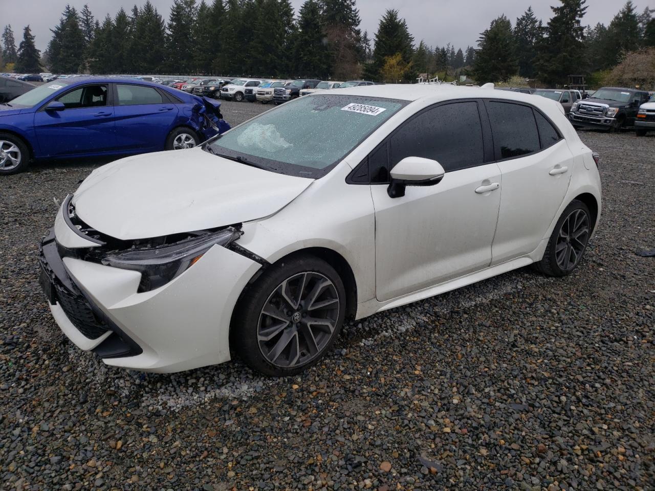 TOYOTA COROLLA 2019 jtnk4rbe9k3030184