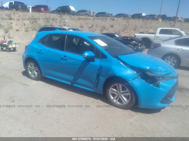 TOYOTA COROLLA HATCHBACK 2019 jtnk4rbe9k3052492