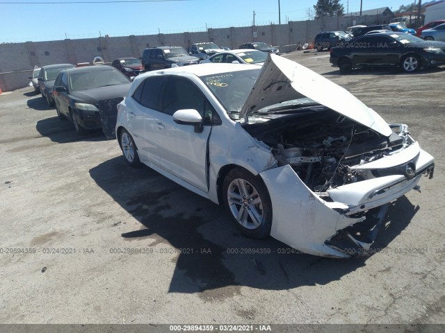 TOYOTA COROLLA HATCHBACK 2019 jtnk4rbe9k3061385