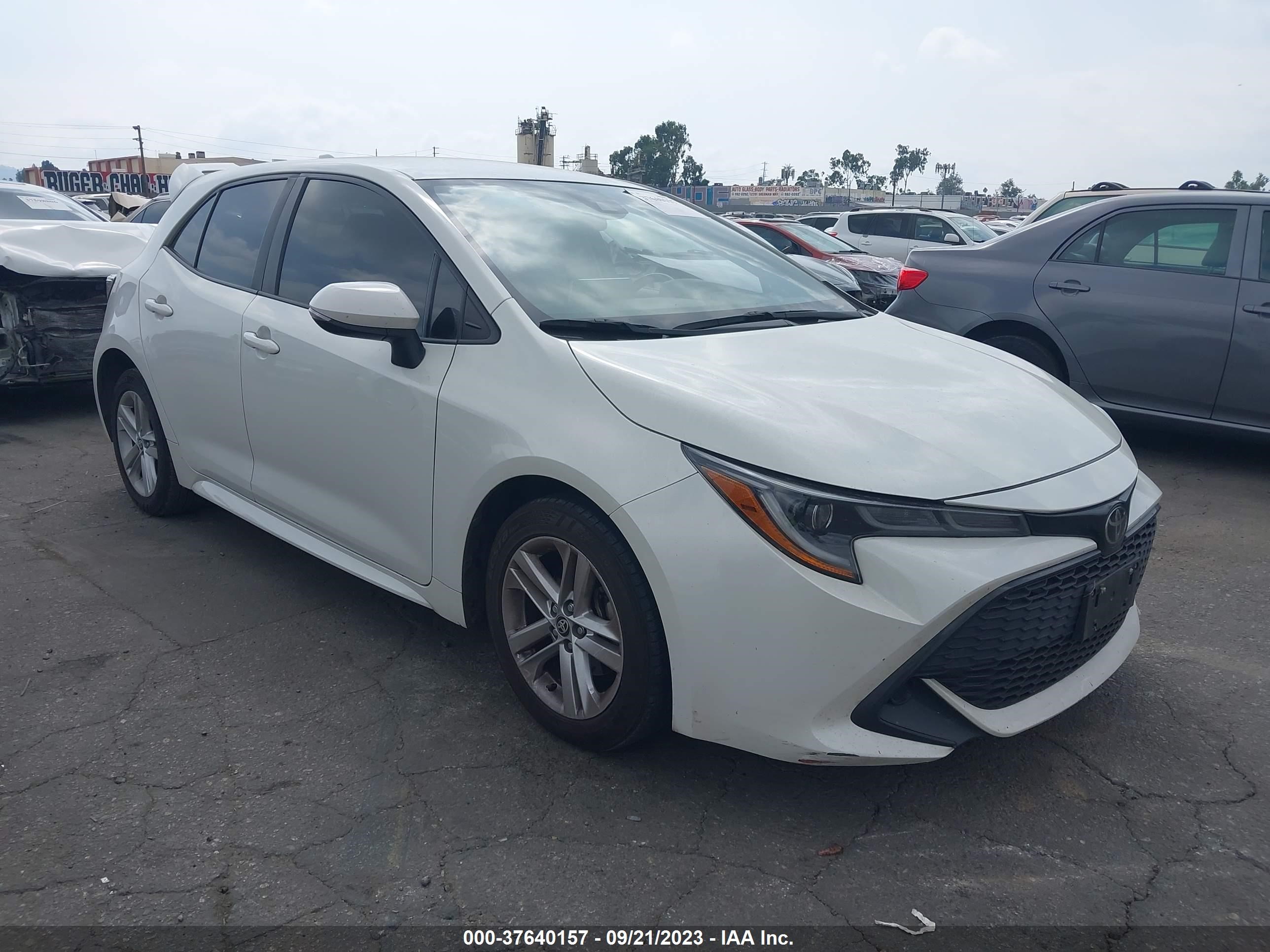 TOYOTA COROLLA 2019 jtnk4rbexk3051013