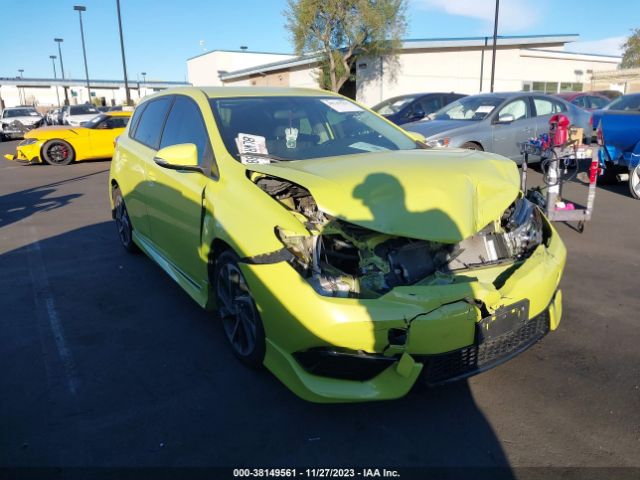 TOYOTA SCION IM 2016 jtnkarje0gj508036