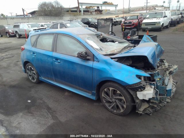 TOYOTA COROLLA IM 2017 jtnkarje0hj524089