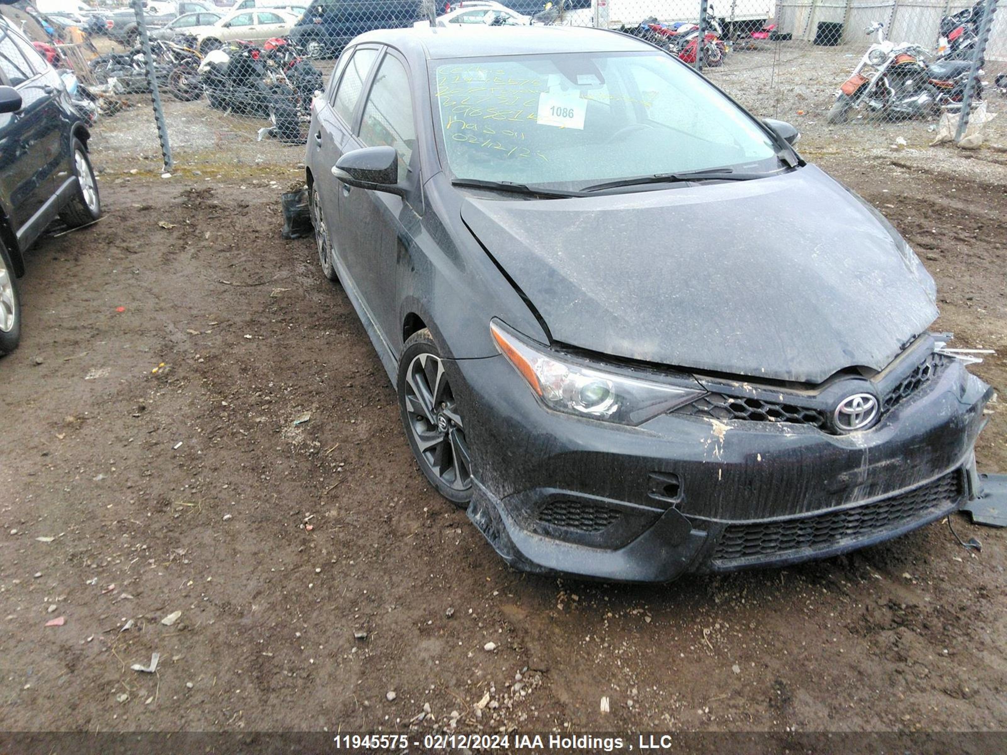 TOYOTA COROLLA 2017 jtnkarje0hj527316