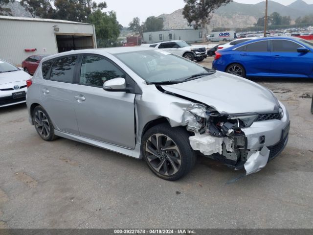 TOYOTA COROLLA IM 2017 jtnkarje0hj527929