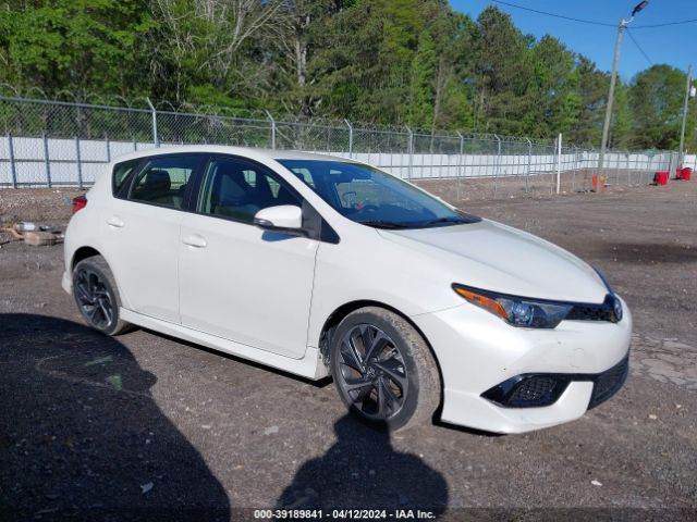 TOYOTA COROLLA IM 2017 jtnkarje0hj534153