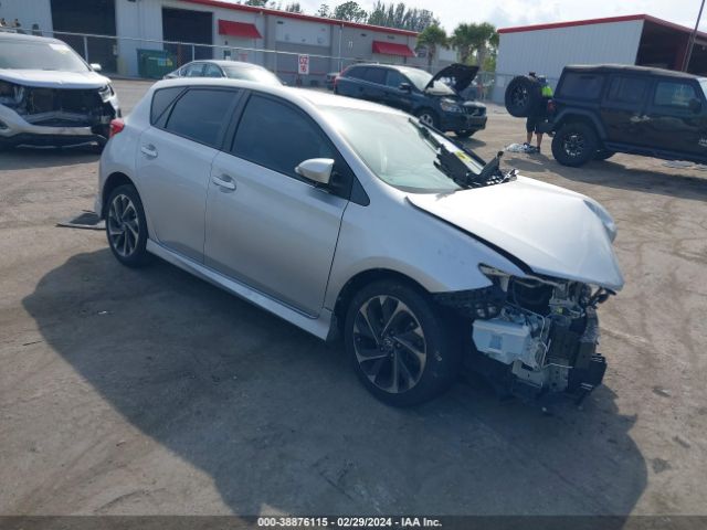 TOYOTA COROLLA IM 2017 jtnkarje0hj547565