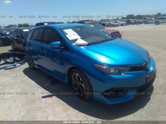 TOYOTA COROLLA IM 2018 jtnkarje0jj562198