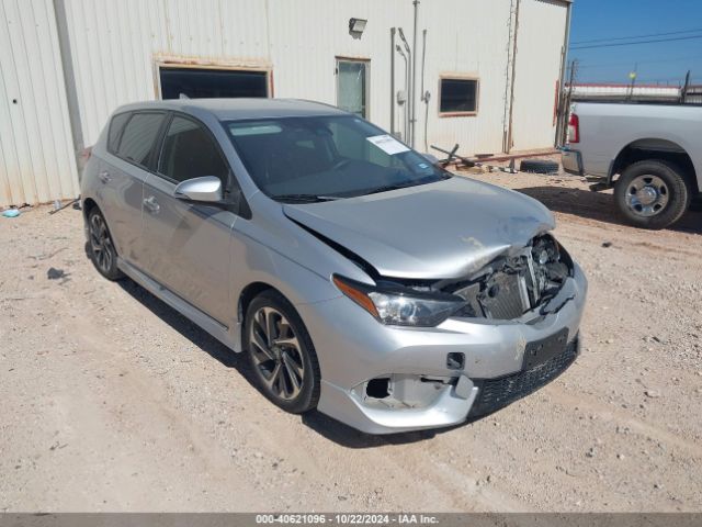 TOYOTA COROLLA IM 2018 jtnkarje0jj562640