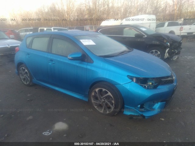 TOYOTA COROLLA IM 2017 jtnkarje1hj533660