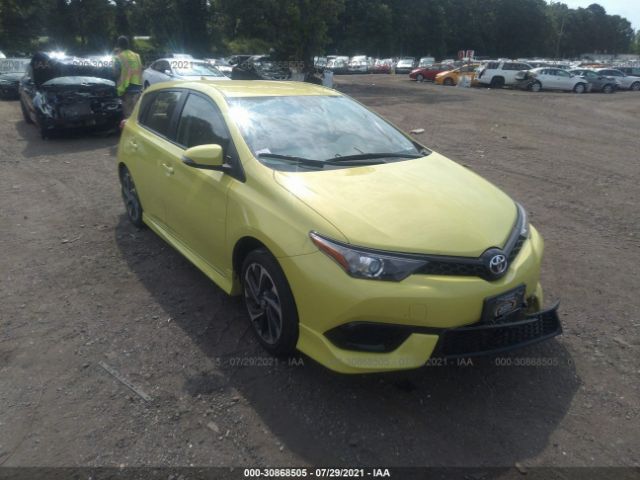 TOYOTA COROLLA IM 2017 jtnkarje1hj539488