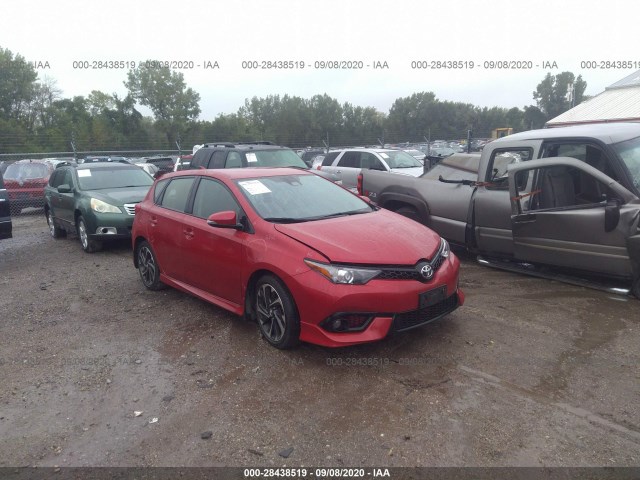 TOYOTA COROLLA IM 2017 jtnkarje1hj541385