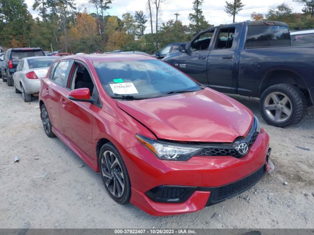 TOYOTA COROLLA IM 2018 jtnkarje1jj555180