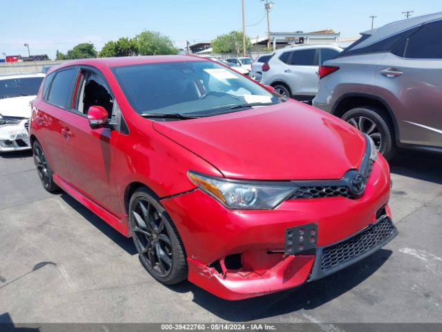 TOYOTA COROLLA IM 2018 jtnkarje1jj567863