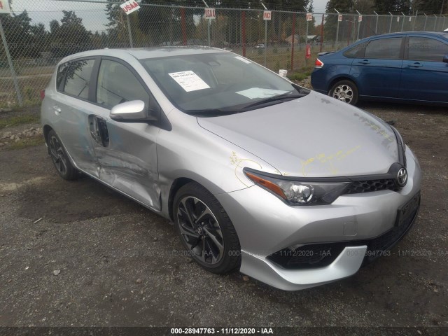 TOYOTA COROLLA IM 2017 jtnkarje2hj538950