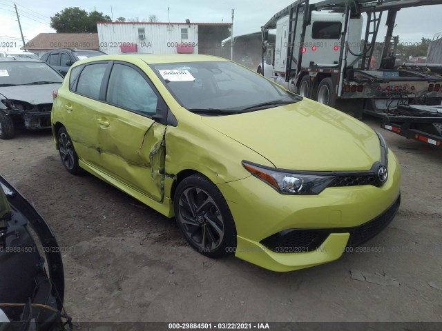 TOYOTA COROLLA IM 2017 jtnkarje3hj540691