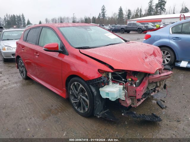 TOYOTA COROLLA IM 2017 jtnkarje3hj542781