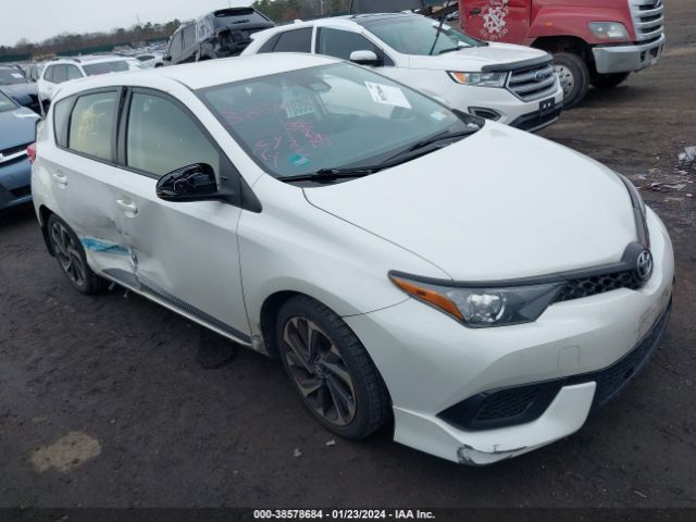 TOYOTA COROLLA IM 2017 jtnkarje3hj545812