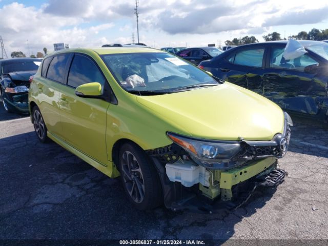 TOYOTA COROLLA IM 2018 jtnkarje3jj553589