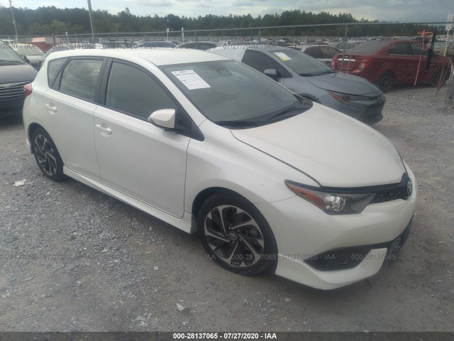 TOYOTA COROLLA IM 2017 jtnkarje4hj524919