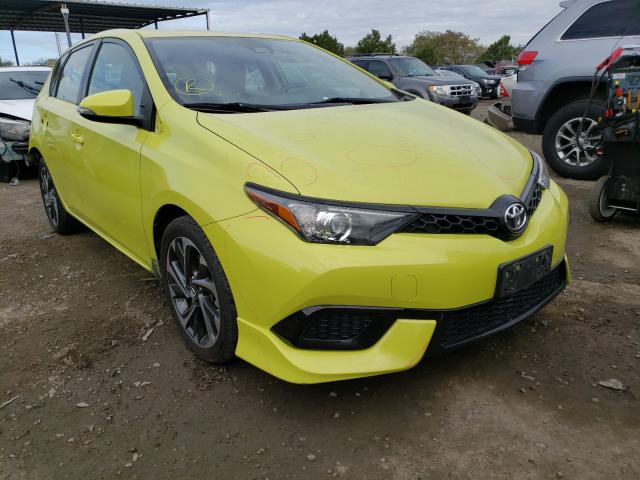 TOYOTA COROLLA IM 2017 jtnkarje4hj545107