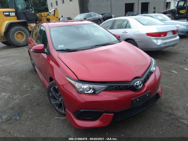 TOYOTA COROLLA IM 2018 jtnkarje4jj559952