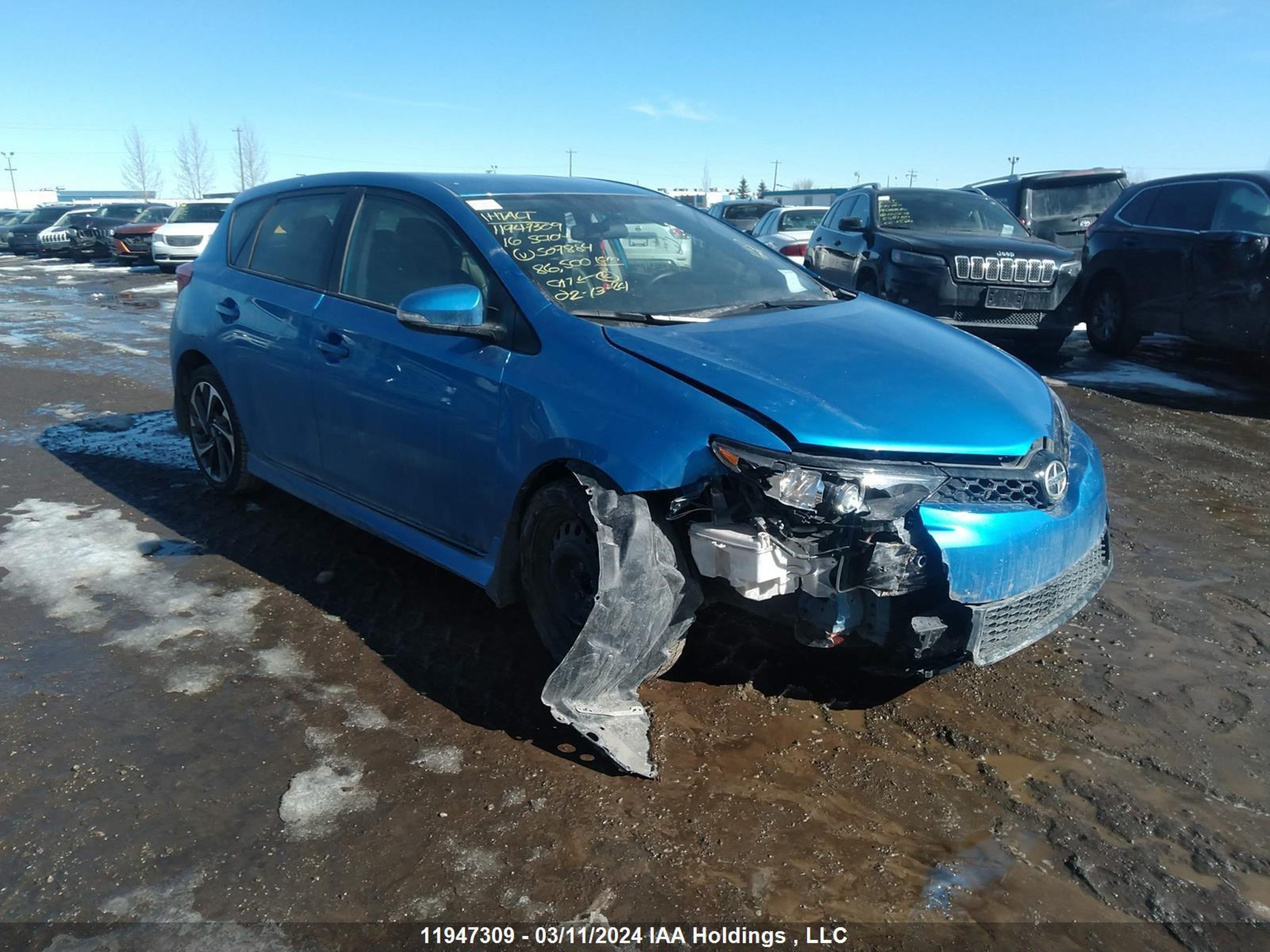 SCION IM 2016 jtnkarje5gj507884