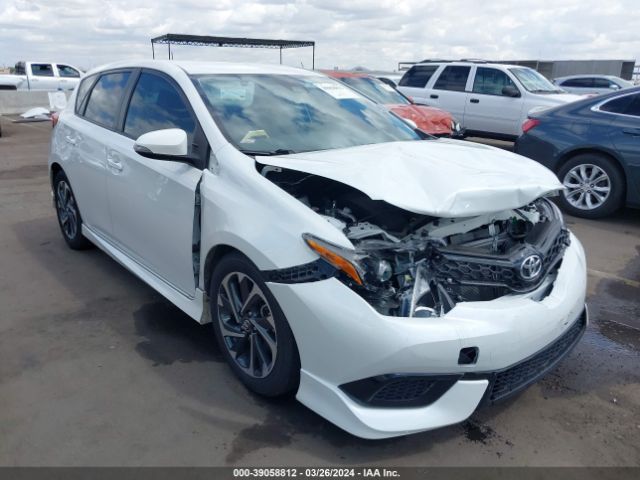 TOYOTA COROLLA IM 2018 jtnkarje5jj565906