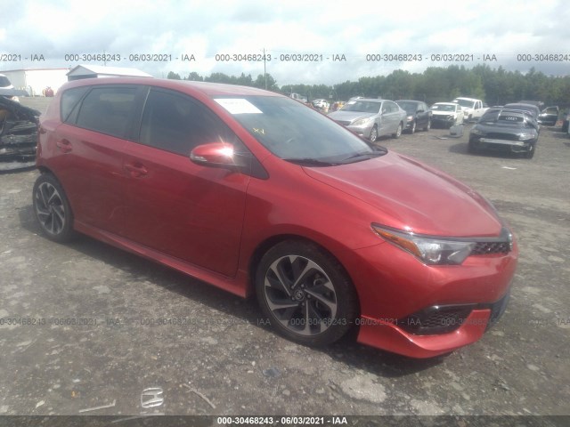 TOYOTA COROLLA IM 2017 jtnkarje6hj527496