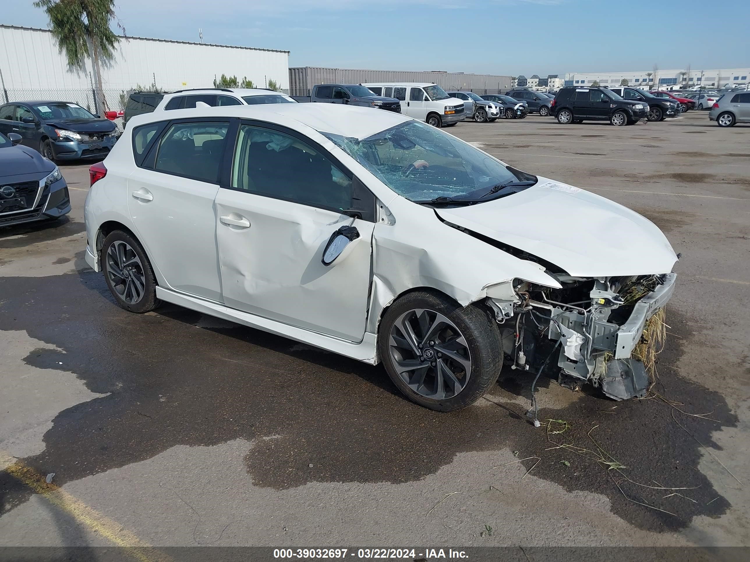 TOYOTA COROLLA 2017 jtnkarje6hj535937